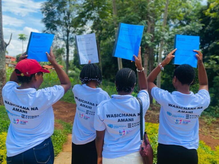Walungu : membre du Collectif 2250, La Prunelle RDC asbl forme des jeunes filles pour devenir des actrices de paix grâce au projet « Wasichana na Amani »
